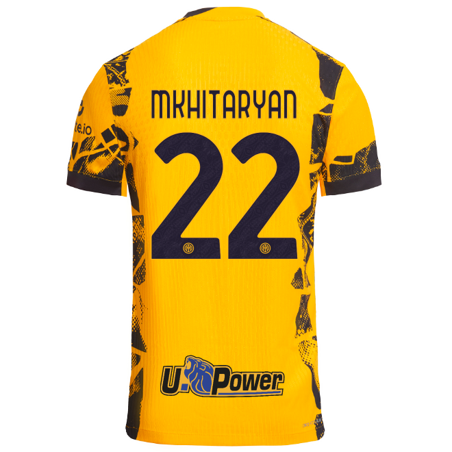 im nike herren drittes set spiel-trikot 202425 – 22 henrikh mkhitaryan Kollektion | Inter Fußballtrikots in Deutschland